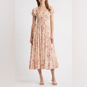 DÔEN Stanza Dress in Fleurs de Provence NWT Size XS